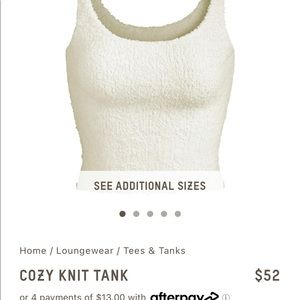 SKIMS Cozy Knit Tank